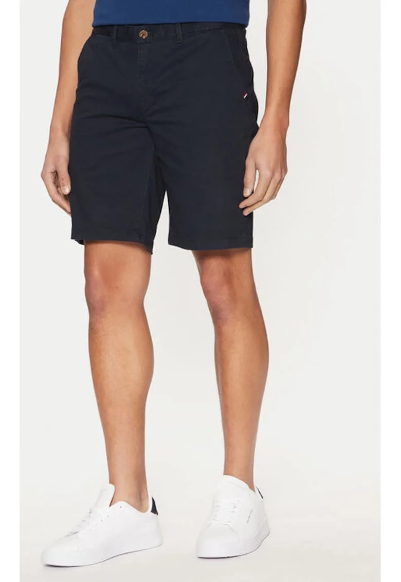 Pantaloni scurti barbati,  305230157, Bumbac, Albastru, Albastru