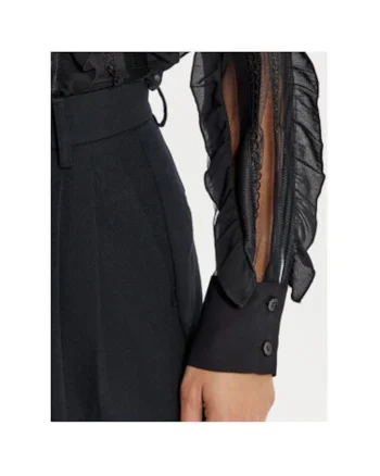 Camasa dama,  304937804, Poliester, L INTL, Negru