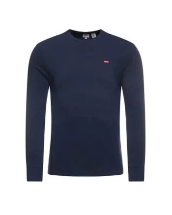 Bluza barbati,  206431202, Bumbac, XS INTL, Albastru