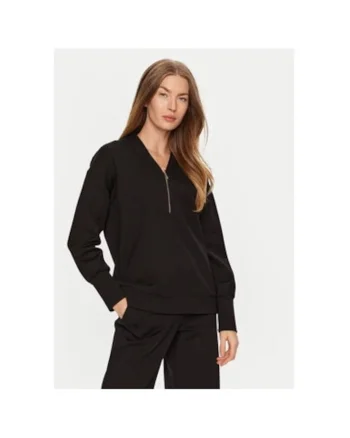 Bluza dama,  304937774, Viscoza/Nylon, Negru, Negru