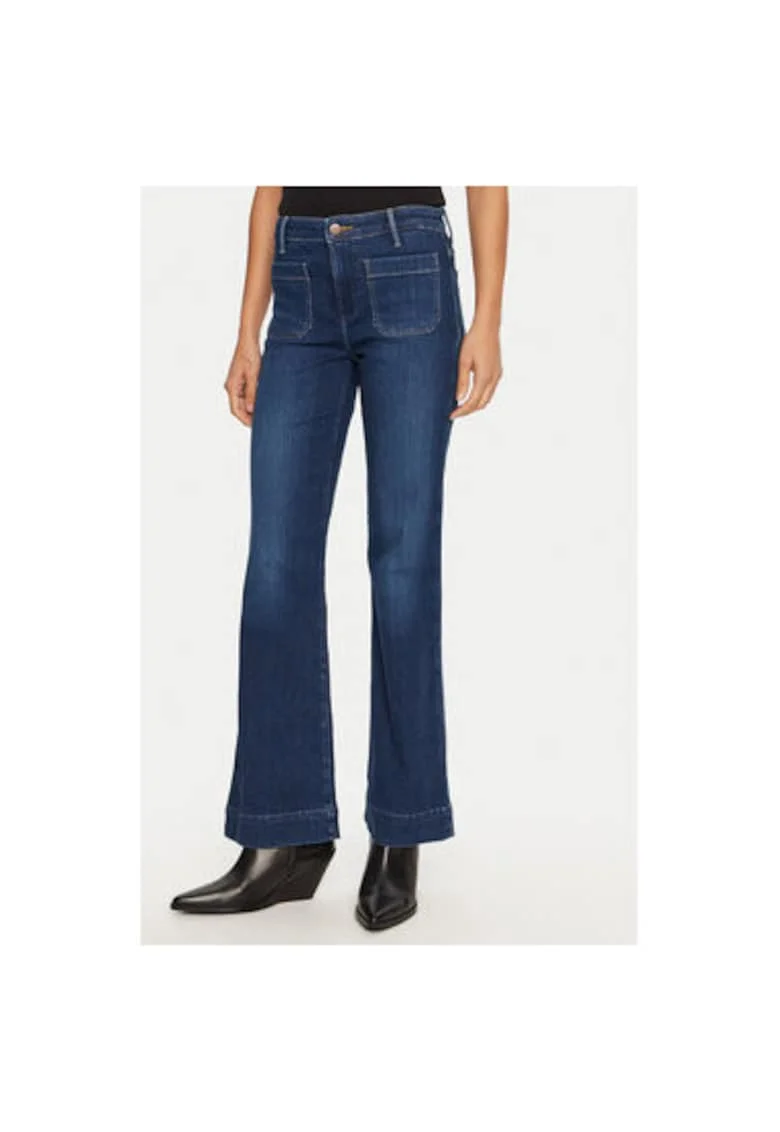 Blugi dama,  304560026, Bumbac, 43798, Albastru