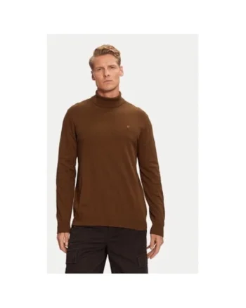 Bluza barbati,  304281082, Bumbac/Nylon, Maro, Maro