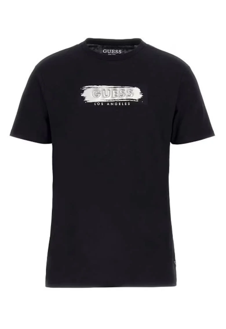 Tricou slim cu logo