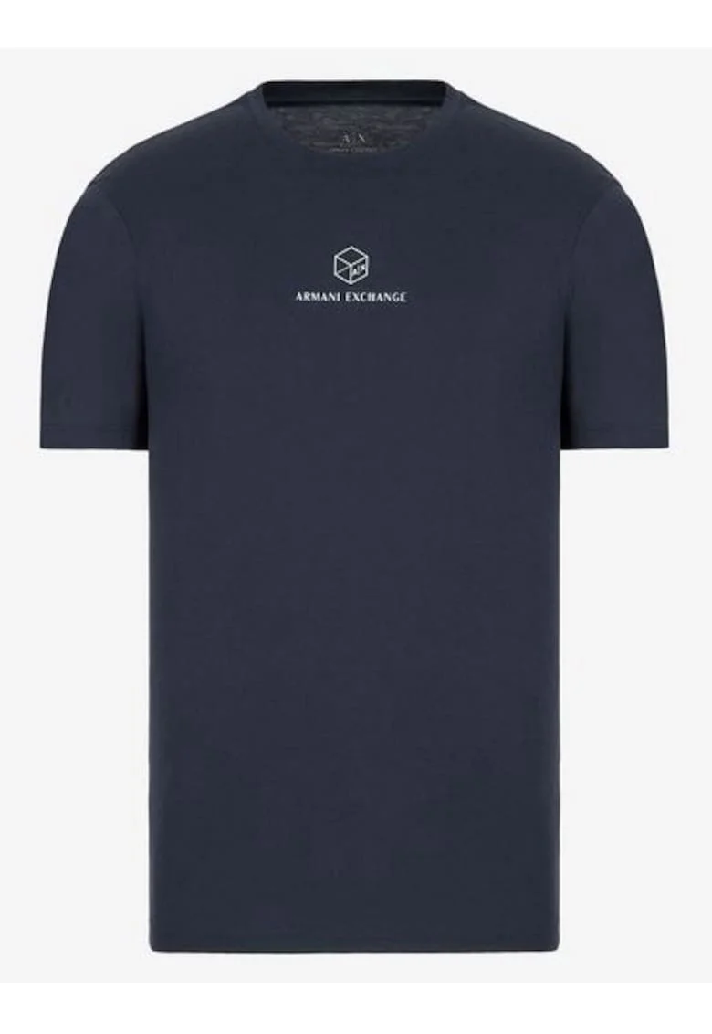 Tricou casual din bumbac, Bleumarin