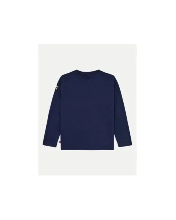 Bluza baieti,  304705557, Bumbac organic, Albastru, Albastru