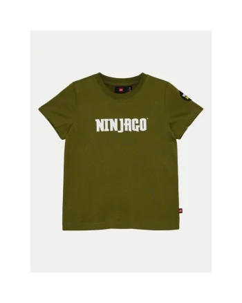 Tricou baieti,  304284571, Bumbac organic, Verde, Verde