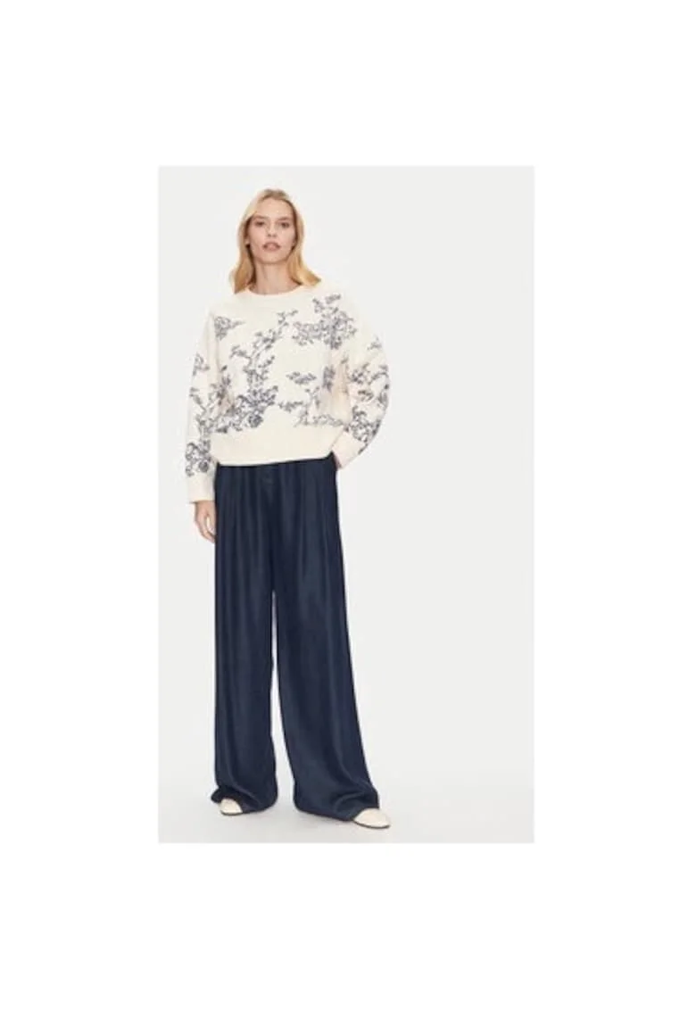 Bluza dama,  304892882, Bumbac organic, Bej, Bej