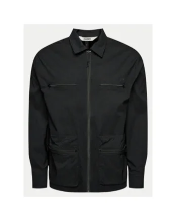 Camasa unisex,  303718565, Nylon, Negru, Negru
