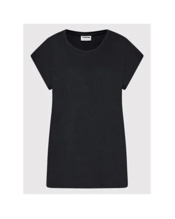 Tricou dama,  300081600, Poliester/Bumbac organic, Negru, Negru