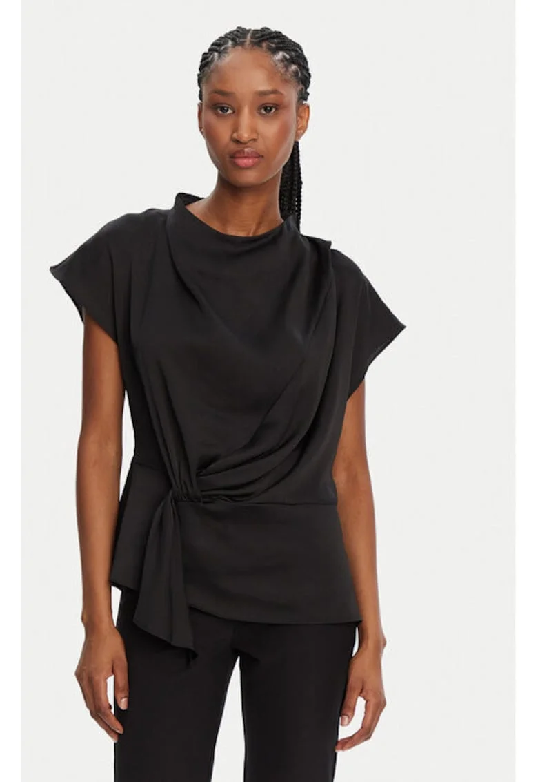 Bluza dama,  304709579, Poliester reciclat, Negru, Negru