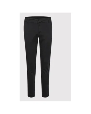 Pantaloni dama,  300697504, Bumbac, Negru, Negru