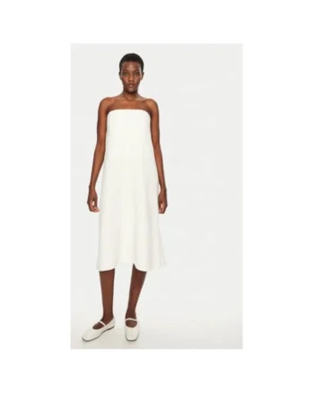 Rochie dama,  304944314, Poliester/Viscoza, Alb, Alb