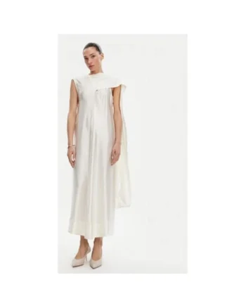 Rochie dama,  304928192, Acetat, Alb, Alb