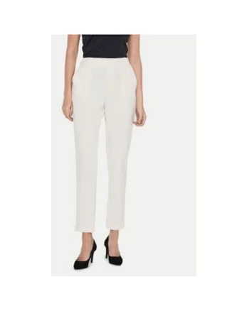 Pantaloni dama,  304785658, Poliester/Viscoza, Bej