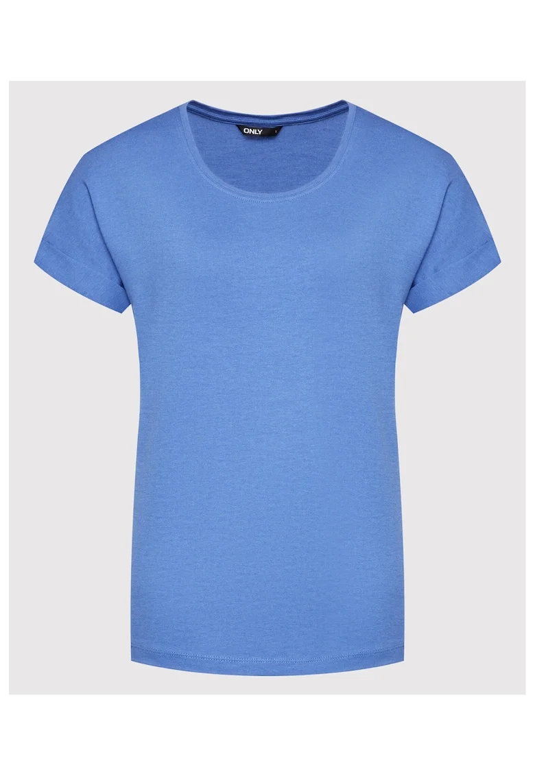Tricou dama,  Viscoza, 300107560, Albastru