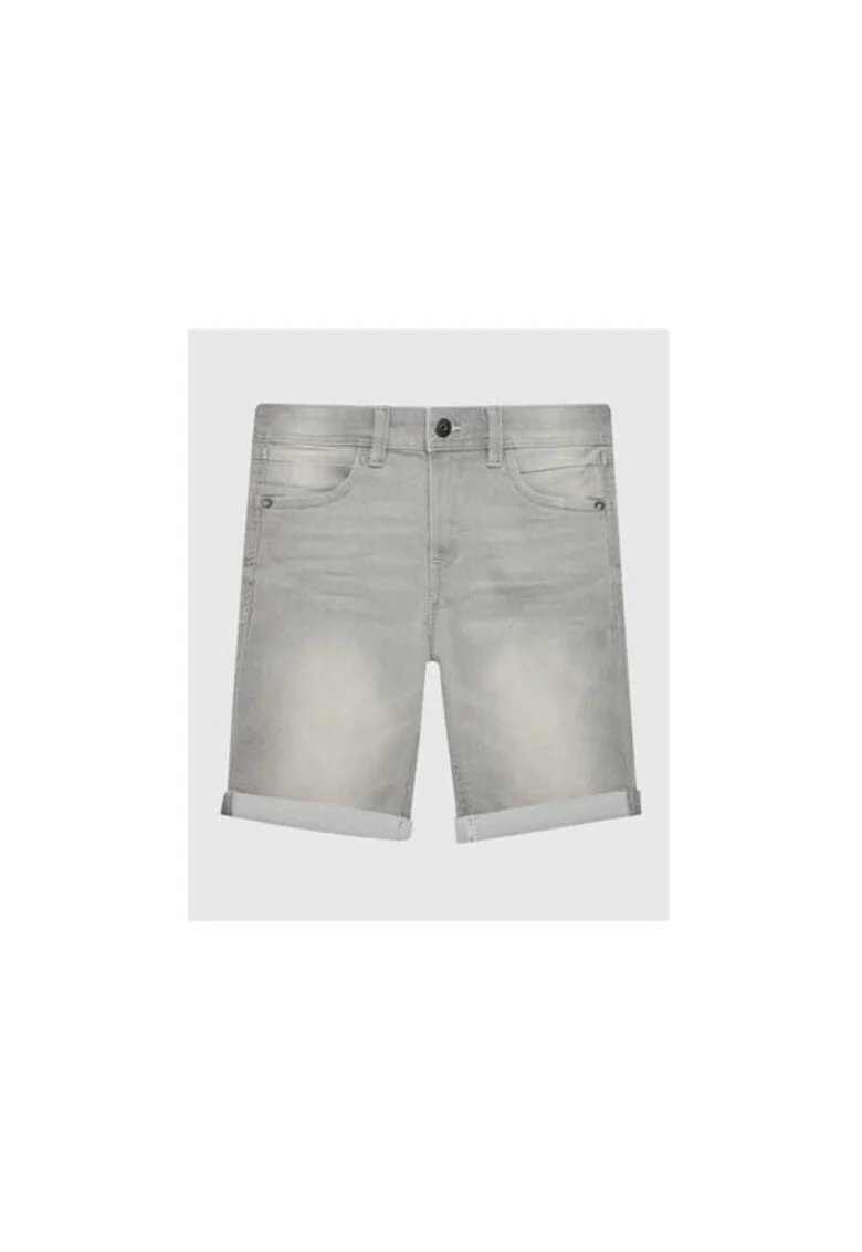 Pantaloni scurti fete,  209555295, Bumbac/Poliester, Gri