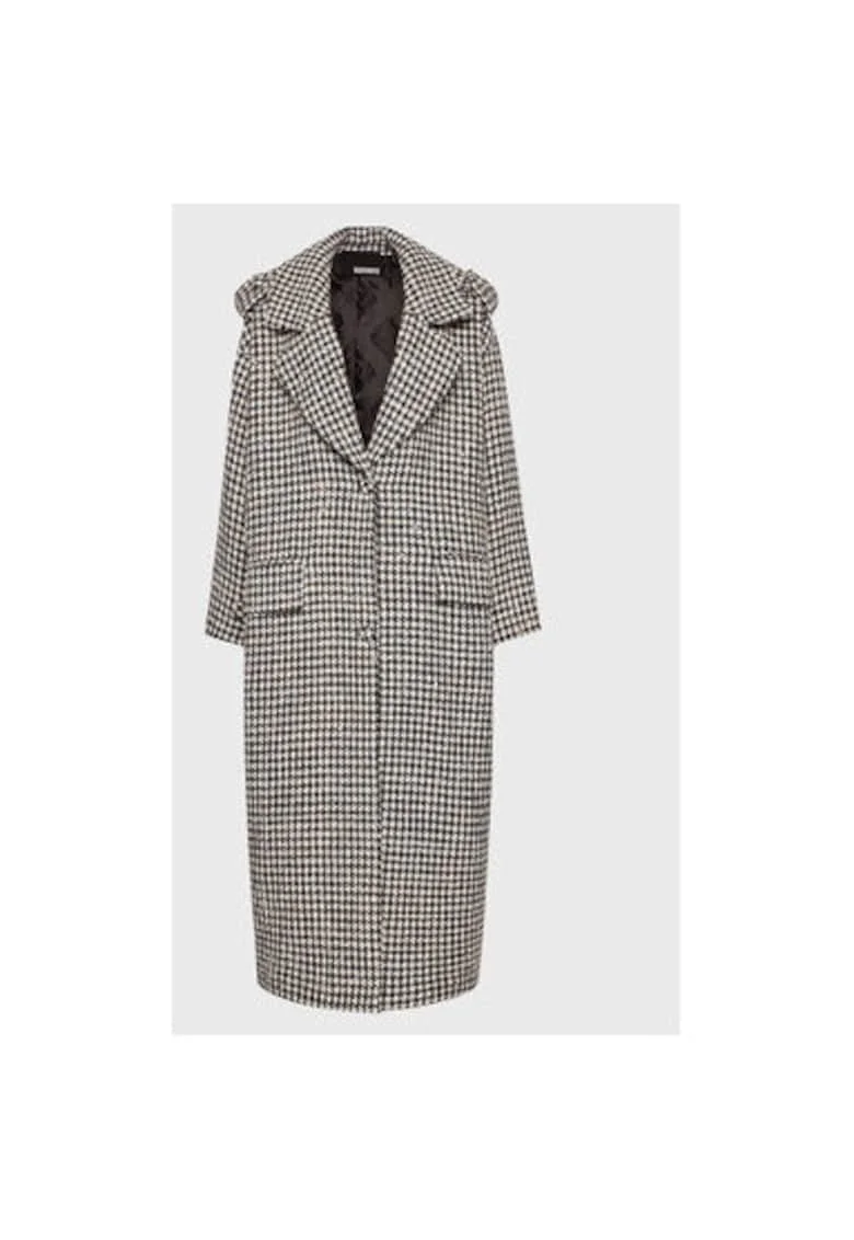 Palton dama,  301271833, Poliester/Lana, 40 EU, Multicolor