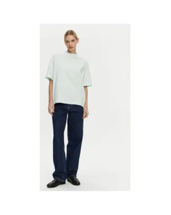 Tricou dama,  305138934, Bumbac, Albastru, Albastru