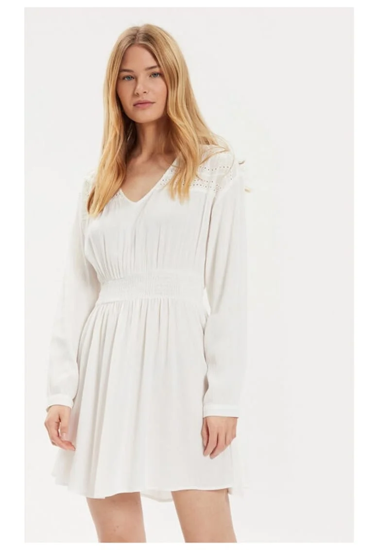 Rochie,  99730, Viscoza, Ecru