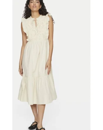 Rochie dama,  Bej, Bumbac