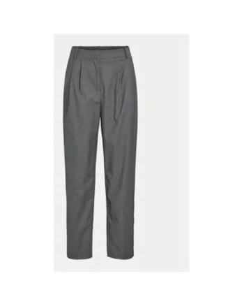 Pantaloni dama,  304768323, Poliester/Viscoza, Gri, Gri