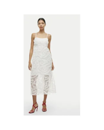 Rochie dama,  304931956, Poliester, Alb, Alb