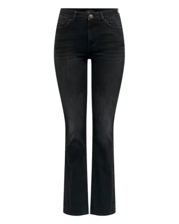 Blugi dama,  302625017, Bumbac, Negru