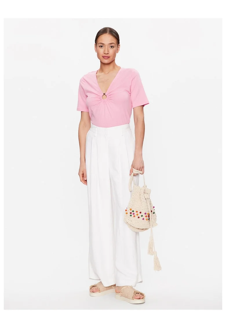 Bluza dama,  Bumbac, Roz, Roz