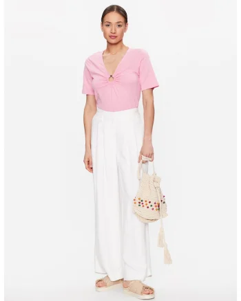 Bluza dama,  Bumbac, Roz, Roz