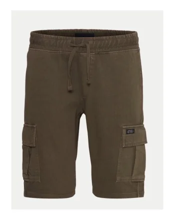 Pantaloni scurti barbati,  530556, Maro, Bumbac