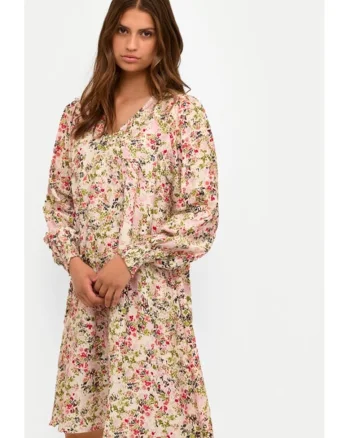 Rochie dama,  Roz, Viscoza