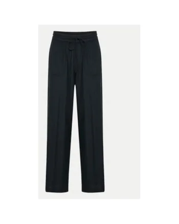 Pantaloni dama,  303582203, Viscoza/In, Negru, Negru