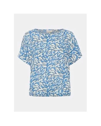 Bluza dama,  303582319, Viscoza, Albastru