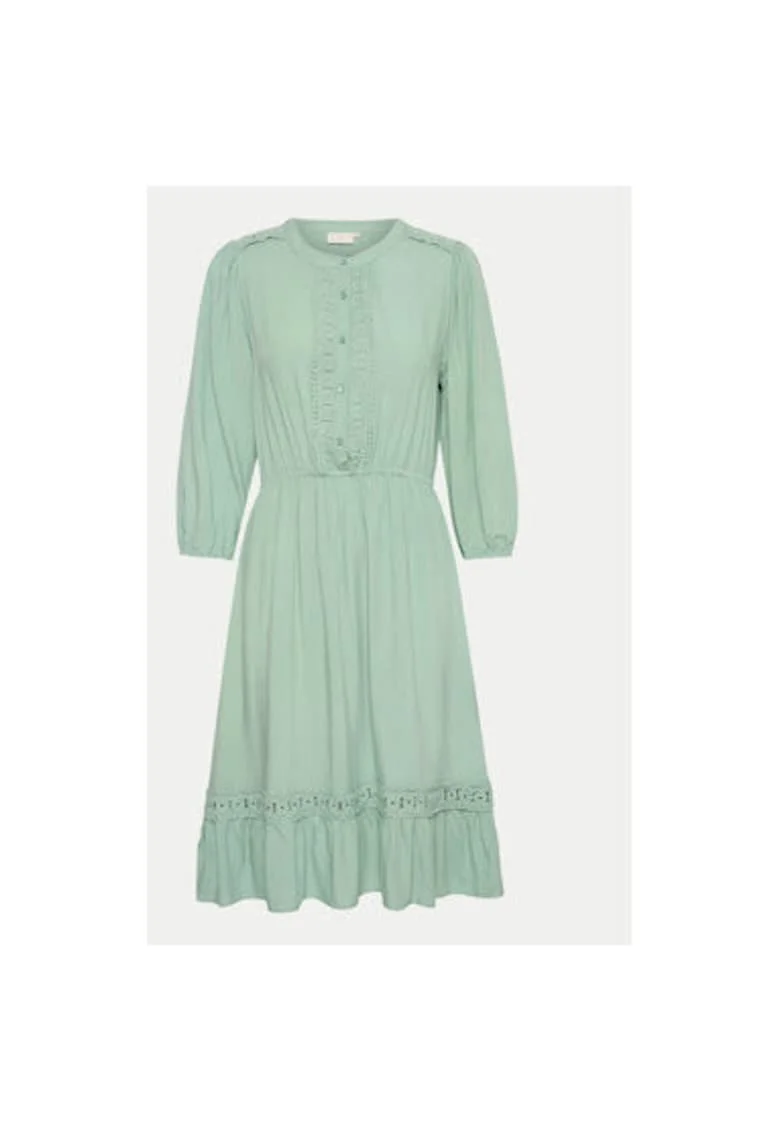Rochie dama,  303964610, Viscoza, Verde, Verde