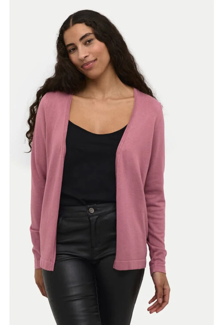 Cardigan dama,  304753268, Viscoza/Nylon, Roz, Roz