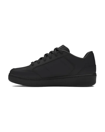 Pantofi sport de piele ecologica cu logo