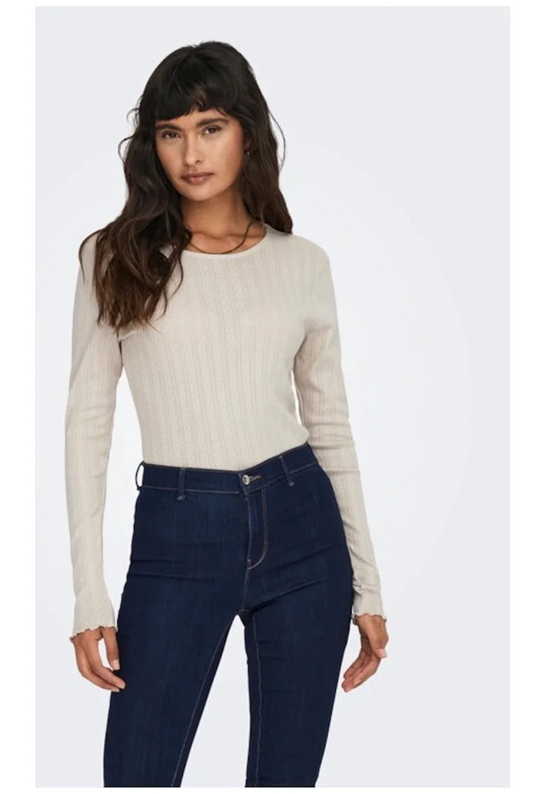 Bluza dama,  87047, Bumbac, Bej