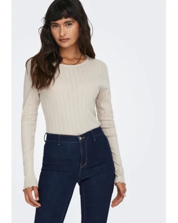 Bluza dama,  87047, Bumbac, Bej