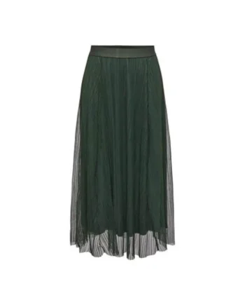 Fusta dama,  302983186, Poliester, Verde, Verde