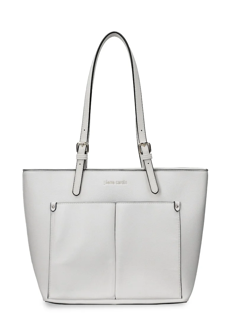 Geanta shopper Novara Elite, Alb