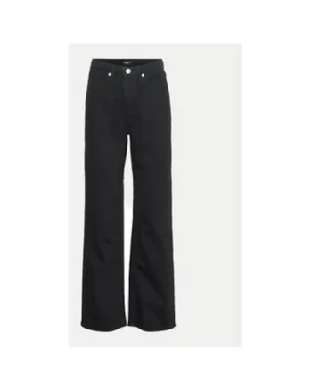 Blugi dama,  304509278, Bumbac/Bumbac, Negru, Negru