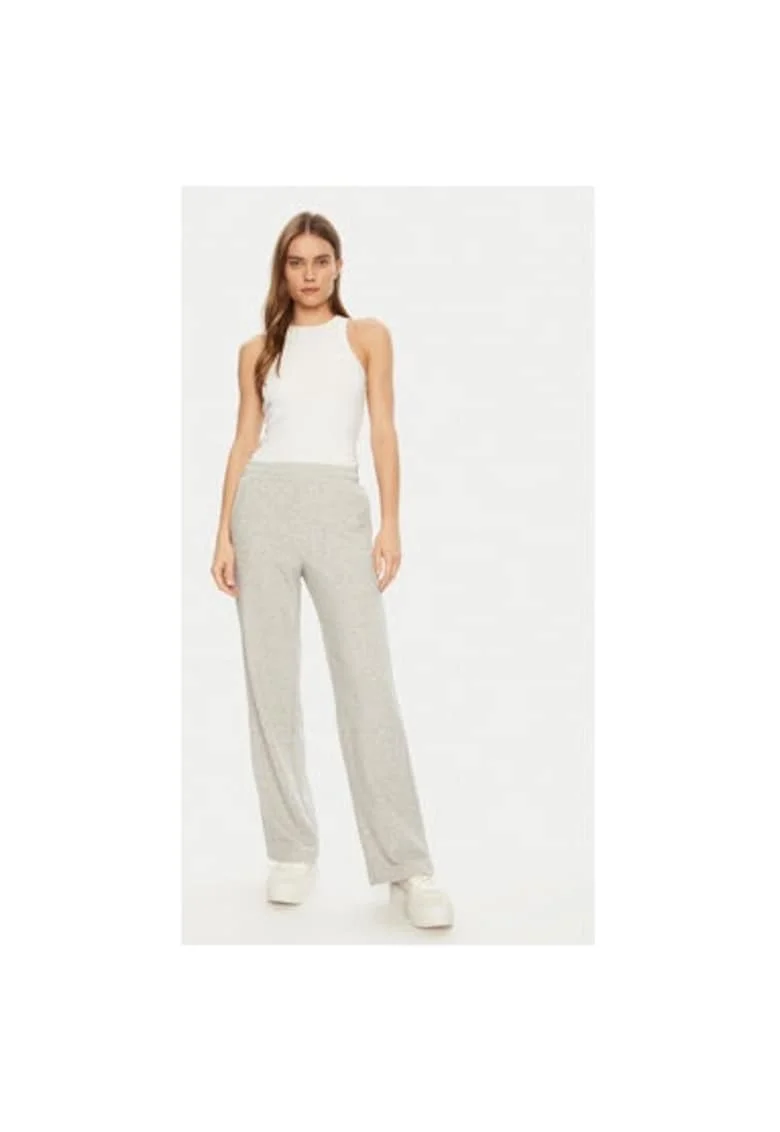 Pantaloni dama,  304703010, Bumbac/Poliester, Gri, Gri