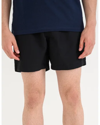 Pantaloni scurti de baie cu snur, Negru