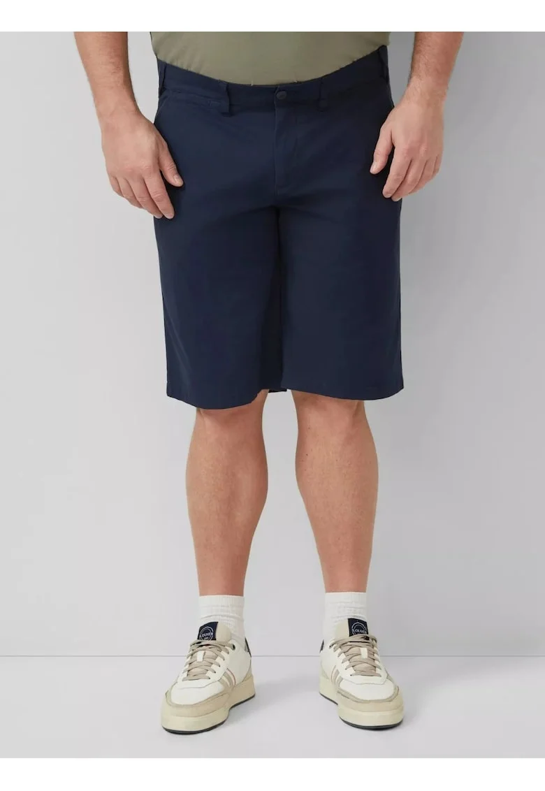 Big Sizes Pantaloni scurti chino, barbati big sizes, Detroit, Relaxed fit, Bleumarin inchis