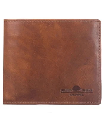 Portofel barbati piele naturala 10.5 x 9 x 2.5 cm, Newport,, Maro