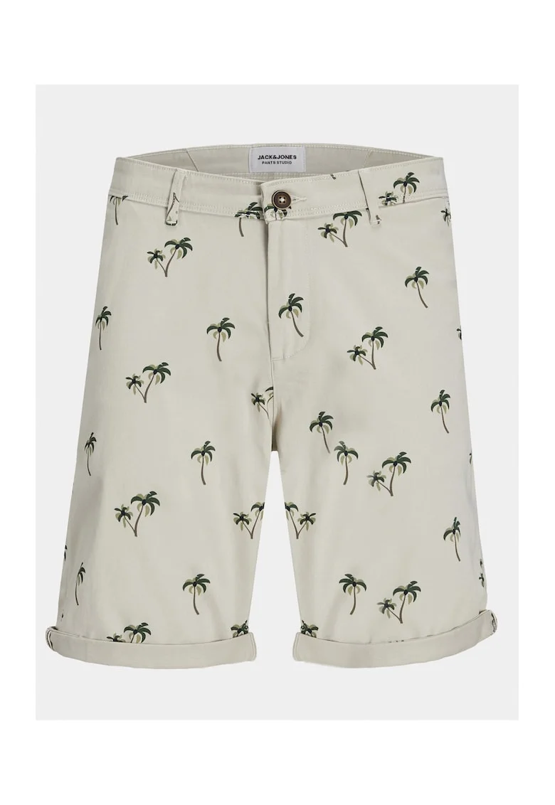 Pantaloni scurti barbati,  303482169, Bej, Bumbac