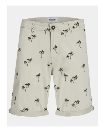 Pantaloni scurti barbati,  303482169, Bej, Bumbac