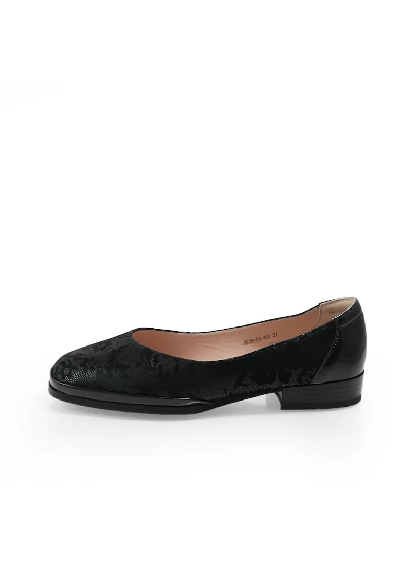 Pantofi  2601489 din piele naturala, Negru