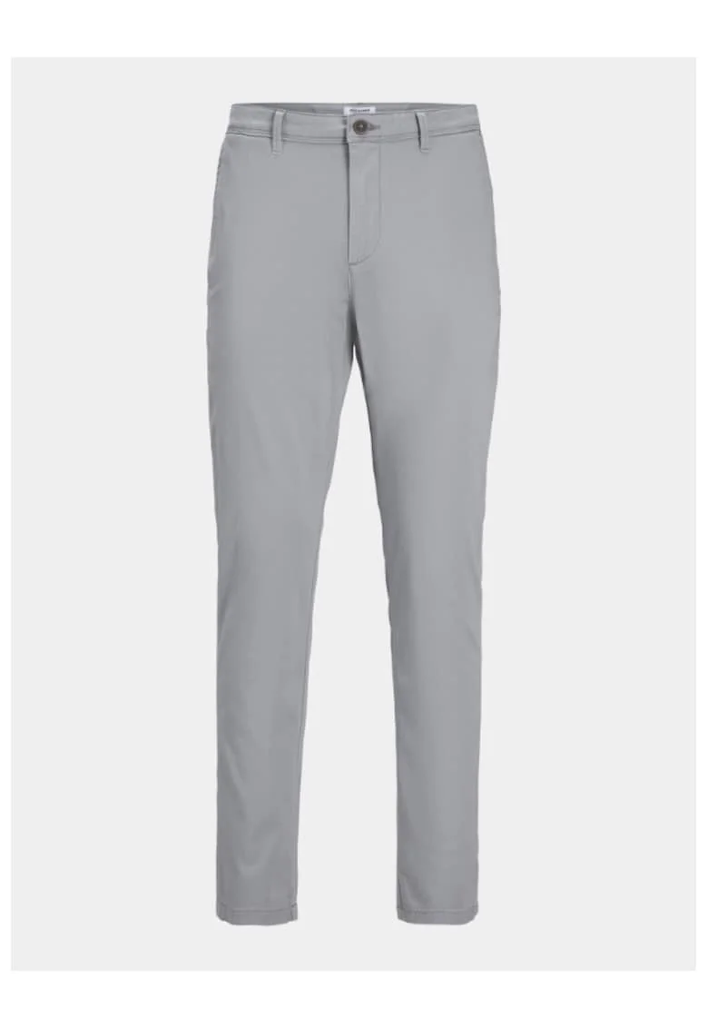 Pantaloni barbati,  303258566, Bumbac, Gri