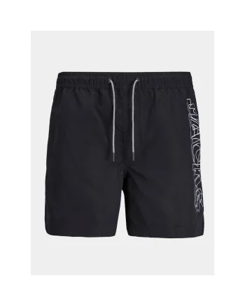 Short de baie copii,  21592, Poliester, Negru